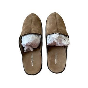 Europedica Clog Mens Slip-on Slippers Size 10 / Euro 44 Brown